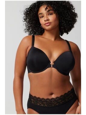 Soma Women’s Sz 34D Black Vanishing
360 Front-Close Bra Underwire